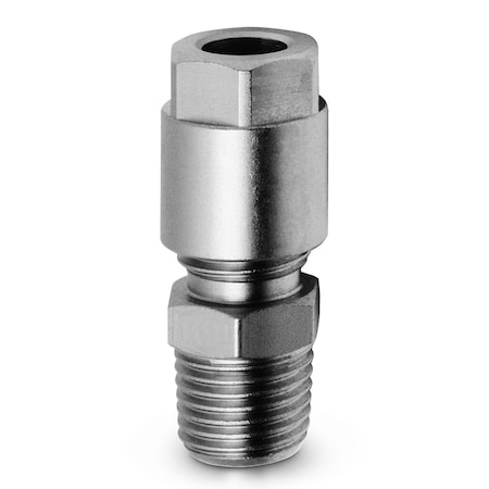 Camozzi 1050 4-1/8 Universal Fitting, 1/8" Male Thread 1050 4-1/8